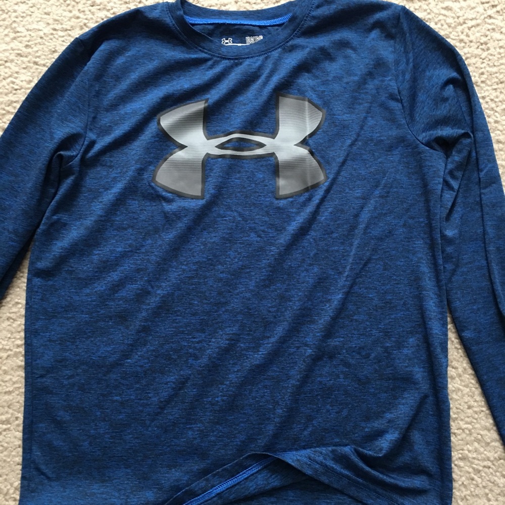 Blue under armor long sleeve